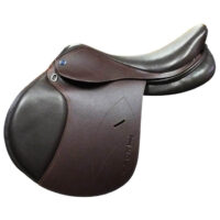 Ikonic Single Leather A Plus 2.5 Forward Jump Saddle