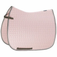 Eskadron Cotton Contrast Saddlecloth. Light Pink.