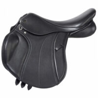 GFS Transition Competition Jump Saddle. Black.