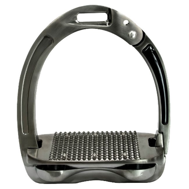 Equi-Tek Elite Stirrup Iron Black And Black