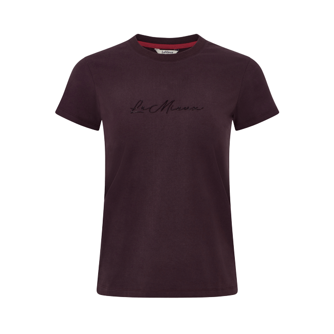 LeMieux Ladies Classique Short Sleeve T-Shirt Damson
