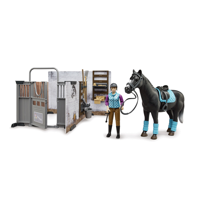 Bruder Bworld Horse Barn Set