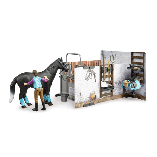 Bruder Bworld Horse Barn Set - Image 2