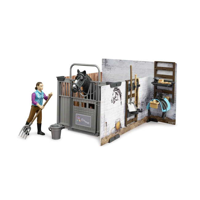 Bruder Bworld Horse Barn Set - Image 5