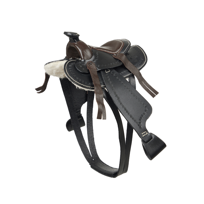 LeMieux Toy Pony Western Saddle Black