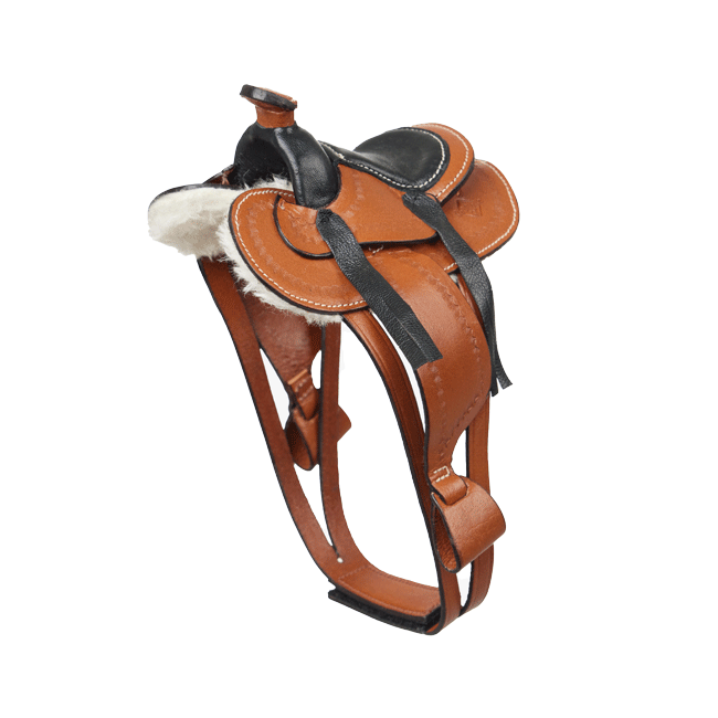 LeMieux Toy Pony Western Saddle Tan