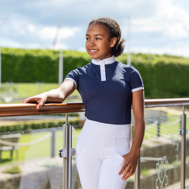 LeMieux Young Rider Belle Show Shirt - SS25 - Image 7