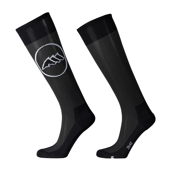 Equiline Ladies Carlic Socks Black