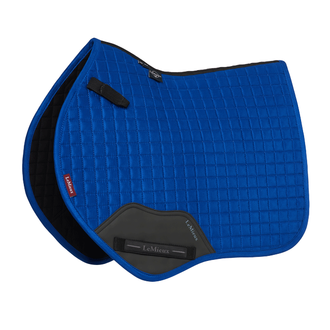 LeMieux Mini Suede Close Contact Square Benetton Blue