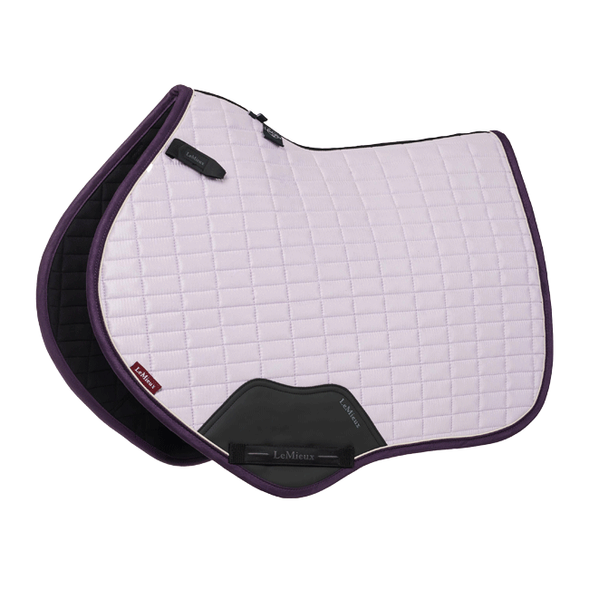 LeMieux Mini Suede Close Contact Square Lilac