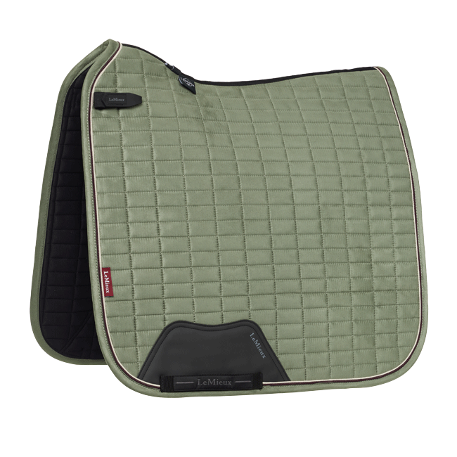 LeMieux Classique Suede Dressage Square Rosemary