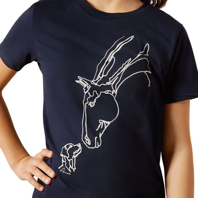 Ariat Youth Hay Girl T-Shirt - SS25 Print