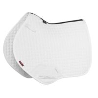 LeMieux Suede Close Contact Square Saddlecloth White