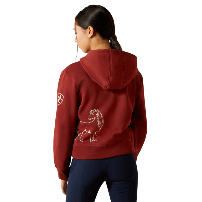 Ariat Youth Spiffy Full Zip Sweatshirt - AW25 - Image 2