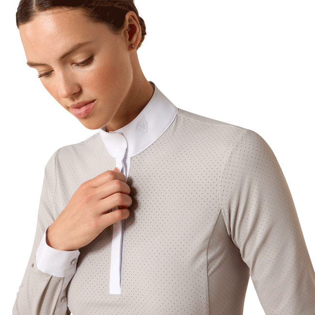 Ariat Ladies Breathe Long Sleeve Show Shirt - SS26 - Image 8