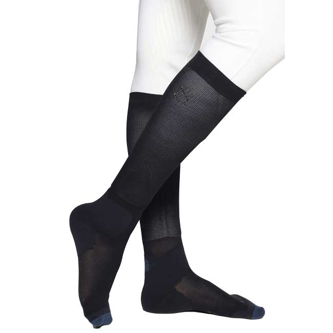 Samshield Balzane Soft Air Crystal Blazon Sock Navy