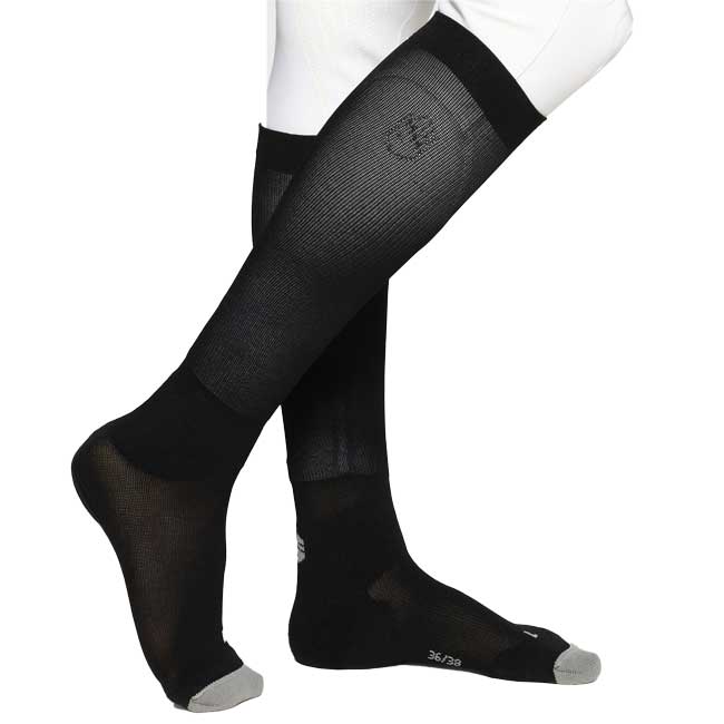 Samshield Balzane Soft Air Crystal Blazon Sock Black