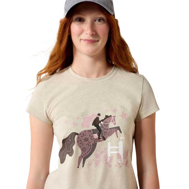 Ariat Youth Floral Leap Short Sleeve T-Shirt - SS26