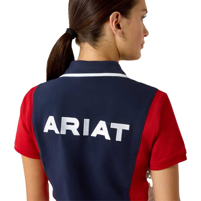 Ariat Ladies Taryn Polo Short Sleeve Shirt - SS26 - Image 2