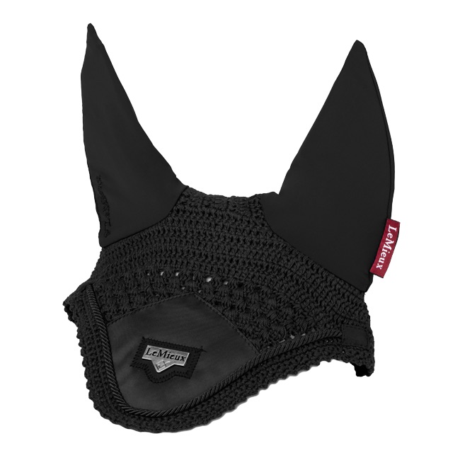 LeMieux Loire Satin Fly Hood Black