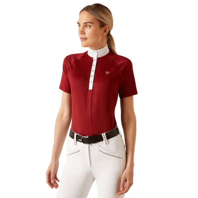 Ariat Ladies Showstopper 3.0 Short Sleeve Show Shirt - SS24