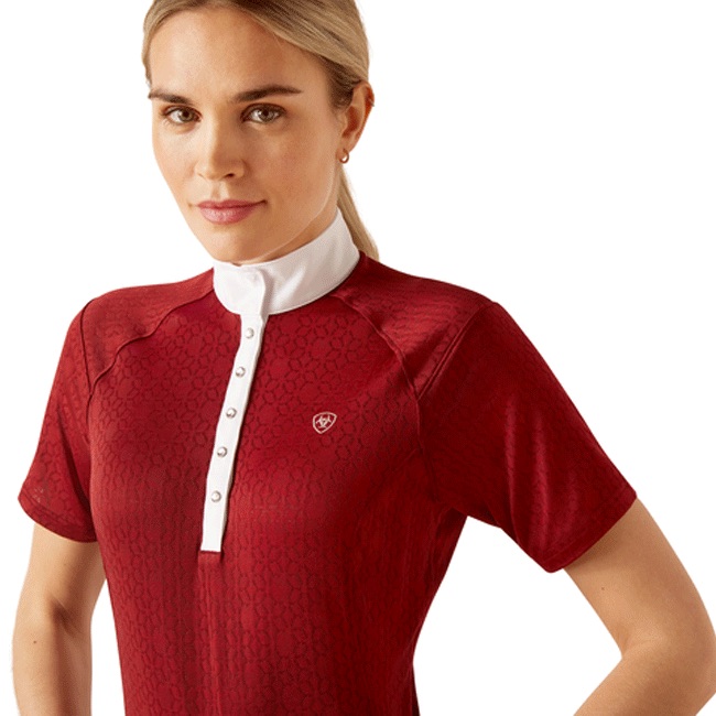 Ariat Ladies Showstopper 3.0 Short Sleeve Show Shirt - SS24 - Image 5