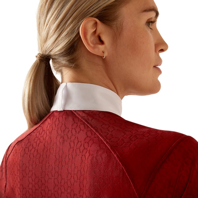 Ariat Ladies Showstopper 3.0 Short Sleeve Show Shirt - SS24 - Image 4