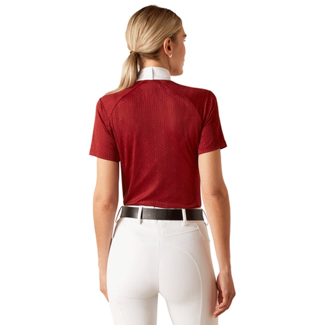 Ariat Ladies Showstopper 3.0 Short Sleeve Show Shirt - SS24 - Image 3