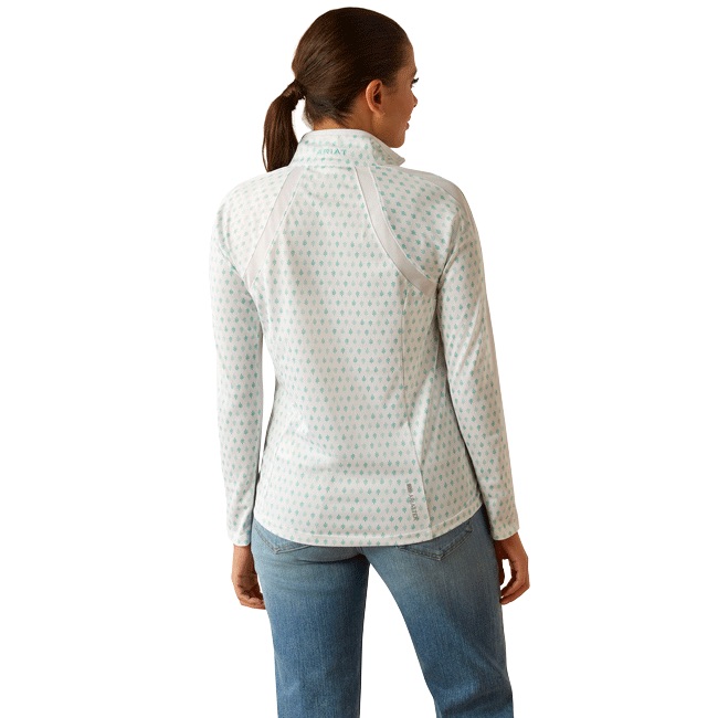 Ariat Ladies Sunstopper 3.0 1/4 Zip Long Sleeve Baselayer - Image 23
