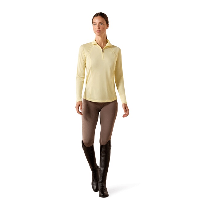 Ariat Ladies Sunstopper 3.0 1/4 Zip Long Sleeve Baselayer - Image 16
