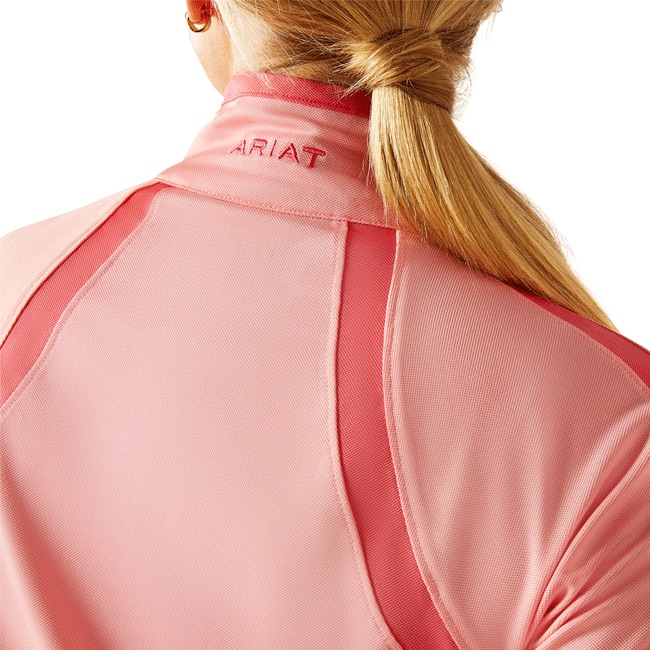 Ariat Ladies Sunstopper 3.0 1/4 Zip Long Sleeve Baselayer - Image 36