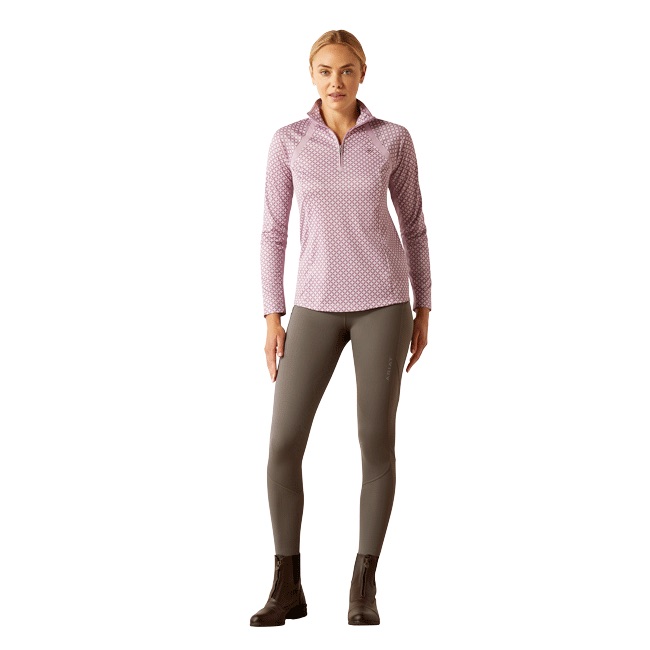 Ariat Ladies Sunstopper 3.0 1/4 Zip Long Sleeve Baselayer - Image 29