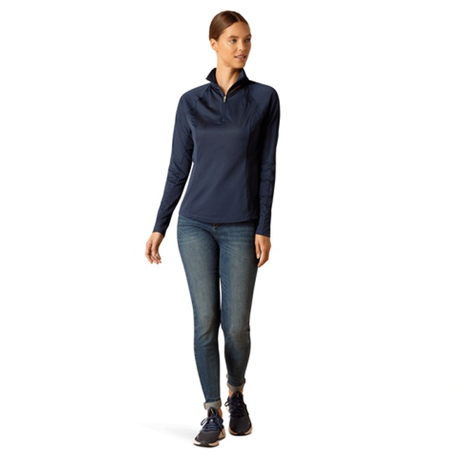 Ariat Ladies Sunstopper 3.0 1/4 Zip Long Sleeve Baselayer - Image 42