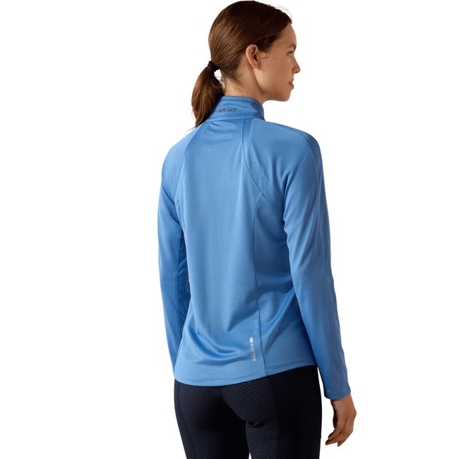 Ariat Ladies Sunstopper 3.0 1/4 Zip Long Sleeve Baselayer - Image 2