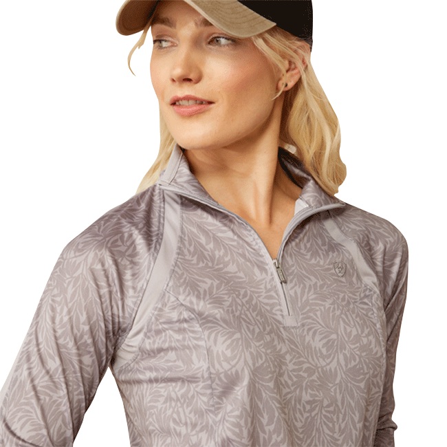 Ariat Ladies Sunstopper 3.0 1/4 Zip Long Sleeve Baselayer - Image 30
