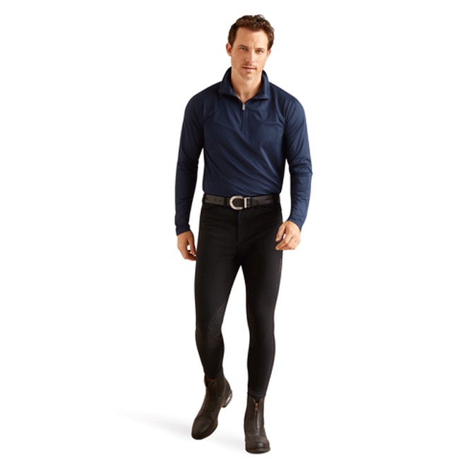 Ariat Mens Sunstopper 3.0 1/4 Zip Long Sleeve Baselayer - SS24 - Image 6