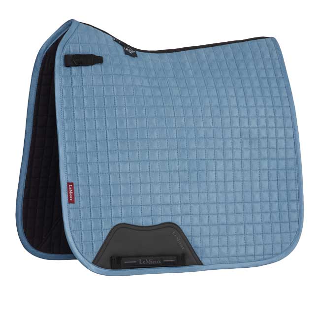 LeMieux Suede Dressage Square Ice Blue