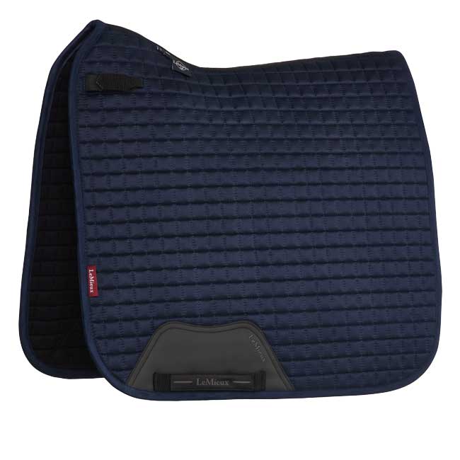 LeMieux Suede Dressage Square Navy